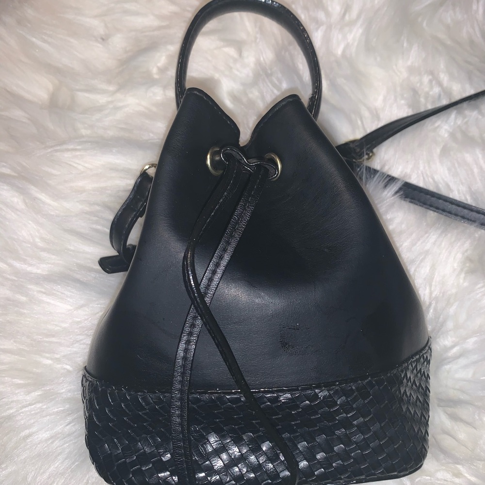 Target brand Black bucket bag